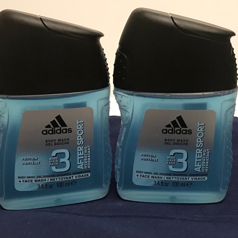 COPY - COPY - Adidas After Sport 3in1 Hydrating Shower Gel & Shampoo 3.4oz Each…